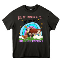 Asphalt buy me animals Heavy Core Tee - MaliasSmallBusiness