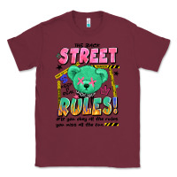 Burgundy street rules Classic Tee - Artiststas