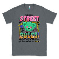 Charcoal Heather street rules Classic Tee - Artiststas