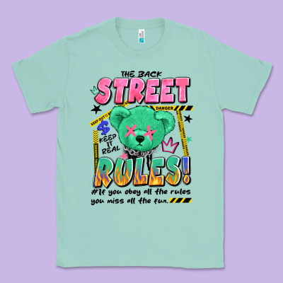 Street Rules Classic Tee Designed By Artiststas