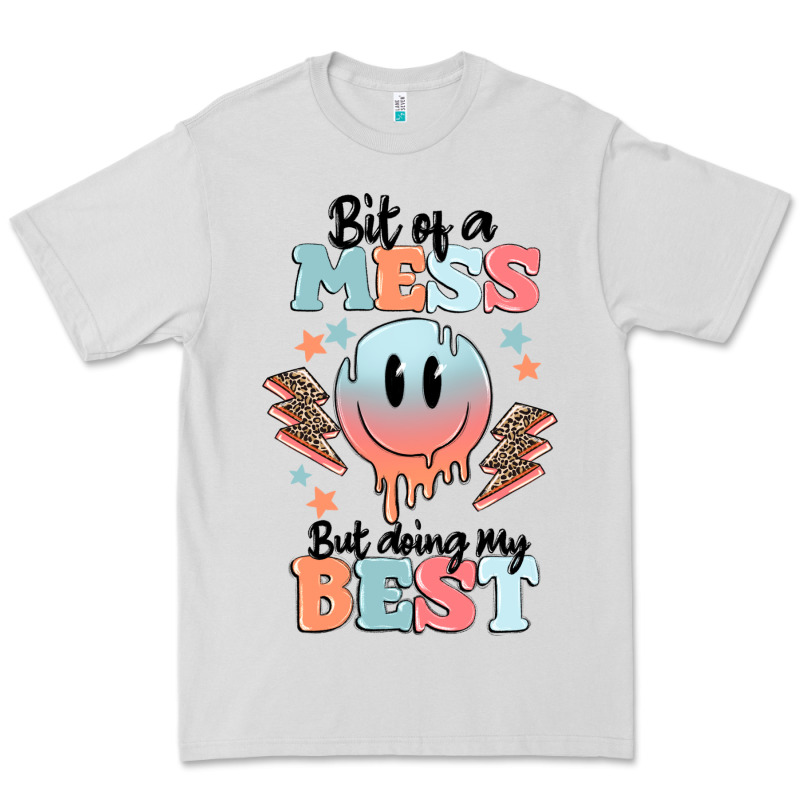 Bit Of A Mess But Doing My Best Premium Tee by MaliasSmallBusiness | Teevron
