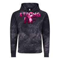 Cloud Black strong af breast cancer Vintage Hoodie - BarkalooDesign