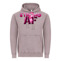 Vintage Zinc strong af breast cancer Vintage Hoodie - BarkalooDesign