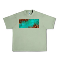 Oil Green tooled leather turquoise glitter 11oz mug Urban Heavy Tee - Jasminsmagicworld