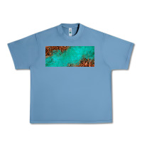 Pebble Blue tooled leather turquoise glitter 11oz mug Urban Heavy Tee - Jasminsmagicworld
