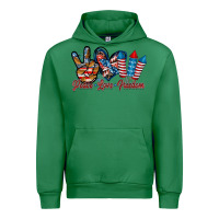Emerald peace love freedom Urban Hoodie - RacoonDesign