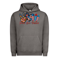 Pigment Tornado peace love freedom Urban Hoodie - RacoonDesign