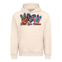 Sandshell peace love freedom Urban Hoodie - RacoonDesign