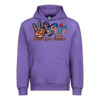 Tulip peace love freedom Urban Hoodie - RacoonDesign