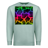 Seafoam colorful cow seamless pattern Premium Sweatshirt - BundleAndBundleShop