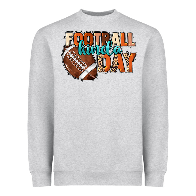 Football Kinda Day Heavyweight Sweatshirt by HowdyJamesFarm | Teevron
