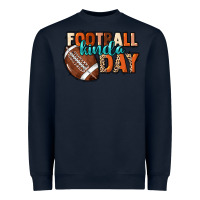 Navy Football kinda day Heavyweight Sweatshirt - HowdyJamesFarm