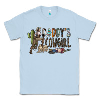 Dusty Blue daddy's girl Classic Tee - SublimationCraftShop