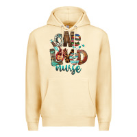 Pina Colada One Loved Nurse Premium Hoodie - FaDigitalArtStudio
