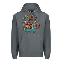 Rock One Loved Nurse Premium Hoodie - FaDigitalArtStudio