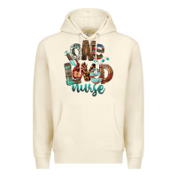 Sandshell One Loved Nurse Premium Hoodie - FaDigitalArtStudio