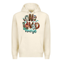 Tofu One Loved Nurse Premium Hoodie - FaDigitalArtStudio