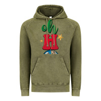 Vintage Olive oh holy night Vintage Hoodie - BarkalooDesign