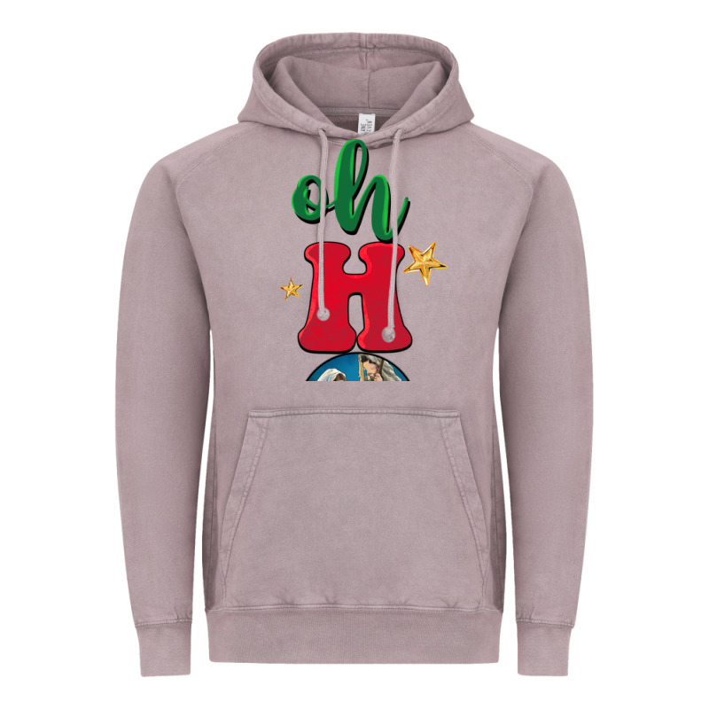 Oh Holy Night Vintage Hoodie by BarkalooDesign | Teevron