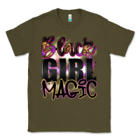 Army Green black girl magic Classic Tee - Artiststas