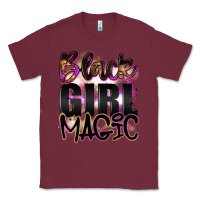 Burgundy black girl magic Classic Tee - Artiststas