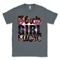 Charcoal Heather black girl magic Classic Tee - Artiststas