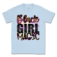 Dusty Blue black girl magic Classic Tee - Artiststas