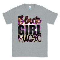 Heather Grey black girl magic Classic Tee - Artiststas