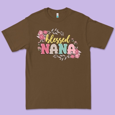 Blessed Nana Premium Tee Designed By Maliassmallbusiness