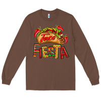 Chestnut Taco Fiesta Long Sleeve Tee - texasbilliewilder