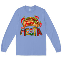 Colony Blue Taco Fiesta Long Sleeve Tee - texasbilliewilder