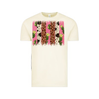 Cactus Leopard Cowhide Brush Stroke Vintage Tee | Teevron