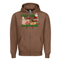 Chestnut torn between lookin like a snack and eatin one Zipper Hoodie - FaDigitalArtStudio
