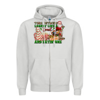 Torn Between Lookin Like A Snack And Eatin One Zipper Hoodie | Teevron