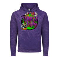 Cloud Purple halloween lunch lady Vintage Hoodie - BarkalooDesign