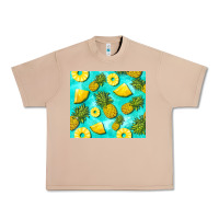 Burro blue pineapple Urban Heavy Tee - BarkalooDesign