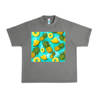 Tornado blue pineapple Urban Heavy Tee - BarkalooDesign