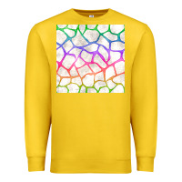 Lemon Watercolor Rainbow Giraffe Seamless Pattern Premium Sweatshirt - BundleAndBundleShop