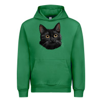 Emerald Bombay Cat Face Urban Hoodie - LillyAllenDesigns