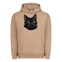 Pigment Burro Bombay Cat Face Urban Hoodie - LillyAllenDesigns