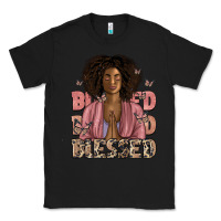 Black blessed black woman Classic Tee - Artiststas