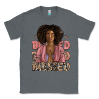 Charcoal Heather blessed black woman Classic Tee - Artiststas