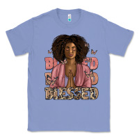Colony Blue blessed black woman Classic Tee - Artiststas