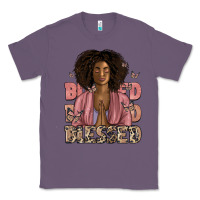Lavender blessed black woman Classic Tee - Artiststas