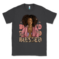 Smoke blessed black woman Classic Tee - Artiststas