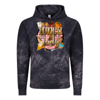 Cloud Black fall  lunch lady Vintage Hoodie - BarkalooDesign
