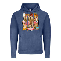 Vintage Denim fall  lunch lady Vintage Hoodie - BarkalooDesign