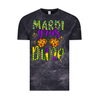Cloud Black mardi gras dude Vintage Tee - Artiststas