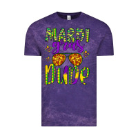 Cloud Purple mardi gras dude Vintage Tee - Artiststas