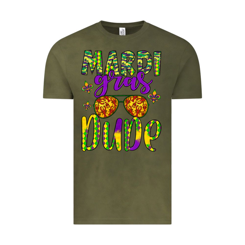 Mardi Gras Dude Vintage Tee by Artiststas | Teevron